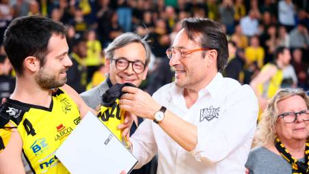 Da sinistra Lorenzo Dalpozzo, Alessandro Fiumi e Davide Fiumi (Foto Mauro Monti Mmph)