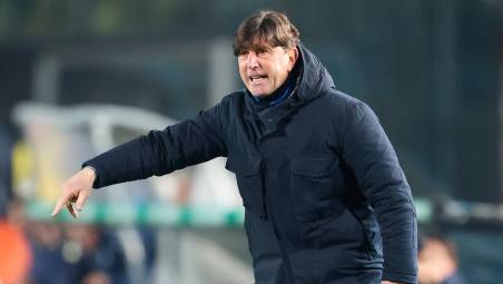 L’allenatore del Cesena Michele Mignani